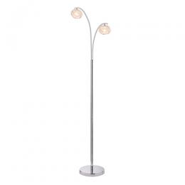 734-13587  Floor Lamp Polished Chrome 