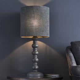 733-13650  Table Lamp Dark Grey 