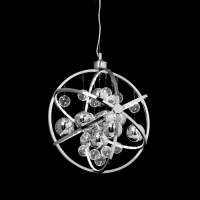 734-5955 Missoni LED LED Pendant Light Polished Chrome-dublicate