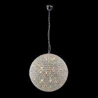356-13817 Antonia 9 Light Pendant Light Polished Chrome and Crystal