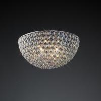 356-13820 Antonia 2 Light Wall Light Polished Chrome and Crystal