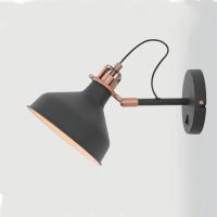 372-13849 Barbini Wall Light Graphite and Copper
