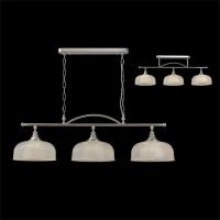 372-13864 Silva 3 Light Pendant Ceiling Light Polished Nickel