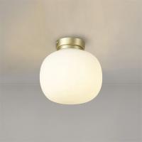 372-13881 Sardi Flush Ceiling or Wall Light Satin Gold