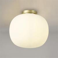 372-13884 Sardi Flush Ceiling or Wall Light Satin Gold