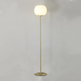 Floor Lamp Matt Satin Gold 