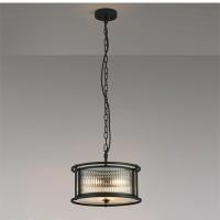 Giovanni GB665762BL  Lombardo 3 Light Ceiling Light Satin Black