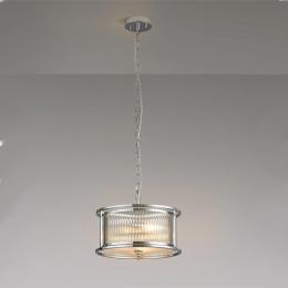 3 Light Ceiling Light Polished Chrome 