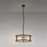 Giovanni GB665763BL  Lombardo 6 Light Ceiling Light Satin Black