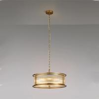 Giovanni GB665763BR  Lombardo 6 Light Ceiling Light Brass