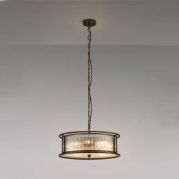 6 Light Ceiling Light Bronze 
