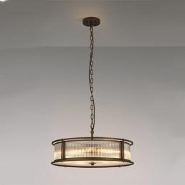 8 Light Ceiling Light Bronze 