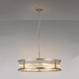 10 Light Ceiling Light Polished Chrome 