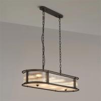 Giovanni GB665766BL  Lombardo 8 Light Ceiling Light Satin Black
