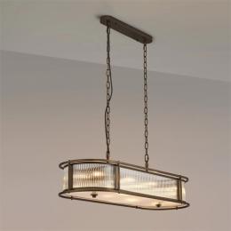 8 Light Ceiling Light Bronze 