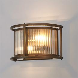 2 Light Wall Light Bronze 