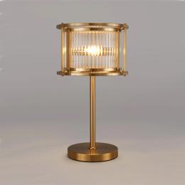 2 Light Table Lamp Brass 
