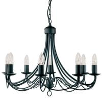 741-1615 Maurilio LED 8 Light Ceiling Light Black