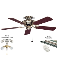 Fantasia 110057 Mayfair 42 inch Mayfair Ceiling Fan Antique Brass