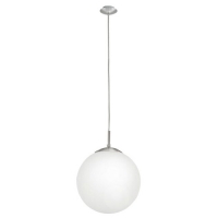 158-2456  LED Medium Pendant Light Nickel Frosted