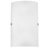 158-2887  LED Wall Light Nickel Frosted