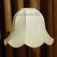 022-2934 Melucci 12 inch Fabric Bell Pendant Shade