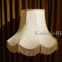 022-2938 Lannucci 12 inch Fabric Shade Brocade