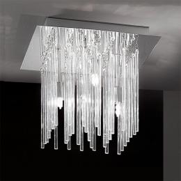 211-3104 Coppola LED 4 Light Ceiling Light Polished Chrome 