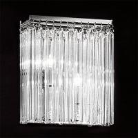 211-3106 Coppola LED 2 Light Wall Light Polished Chrome