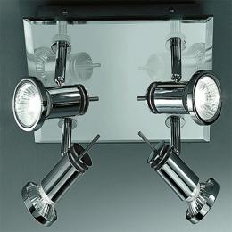 211-3322 Scarpelli LED Bathroom Spotlight Chrome and Mirror 