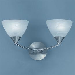 212-3481 Melina LED 2 Light Wall Light Brushed Nickel 