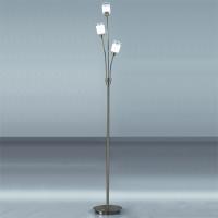 212-3549 Carlucci LED 3 Light Floor Lamp Satin Bronze