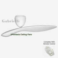 207-3931  42 inch Blade Ceiling Fan Matt White