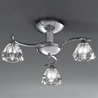 212-4028 Tonoli LED 3 Light Ceiling Light Polished Chrome