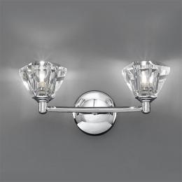 212-4031 Tonoli LED 2 Light Wall Light Polished Chrome 