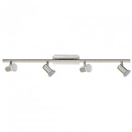 158-4343  LED 4 Light Spotlight Nickel Matt 