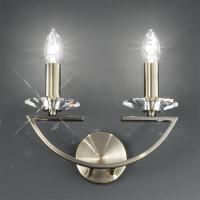 211-4366 Astori LED 2 Light Wall Light Bronze