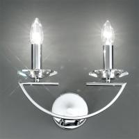 211-4367 Astori LED 2 Light Wall Light Polished Chrome