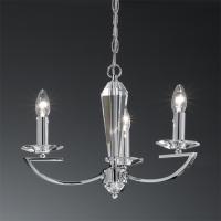 211-4368 Astori LED 3 Light Ceiling Light Polished Chrome