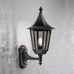 211-4552 Borelli LED Large Outdoor Wall Lantern Matt Black 