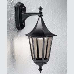 211-4554 Borelli LED Large Outdoor Wall Lantern Matt Black 