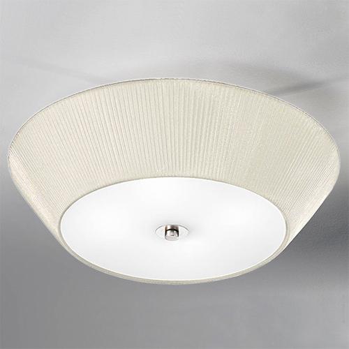 Franklite Fl2134 4 Led Flush Ceiling Light Cream