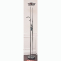 734-4718 Roberta Floor Uplighter Polished Chrome