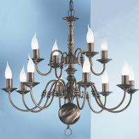 211-482 Gollini LED 12 Light Ceiling Light Bronze
