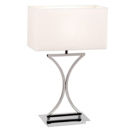 733-4820 Elvira LED Table Lamp Polished Chrome 