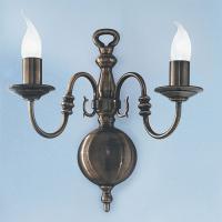 211-496 Gollini LED 2 Light Wall Light Bronze