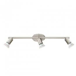 158-5170  LED 3 Light Spotlight Satin Nickel 