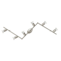 158-5172  LED 6 Light Spotlight Satin Nickel