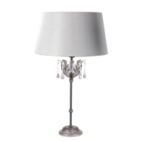 180-5202 Amati LED Table Lamp Black Silver