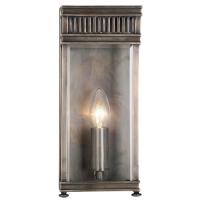 180-5284 Ignazio LED Outdoor Period Half Wall Lantern Dark Bronze